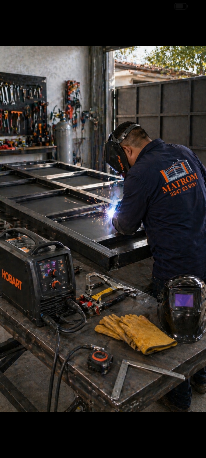 Proceso de fabricación en taller de MATROM